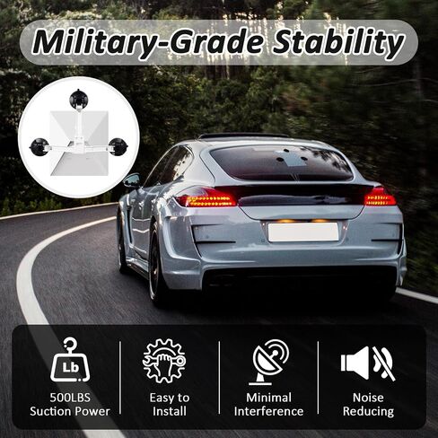 Starlink Mini Car Mount - شفط القوة الصناعية لـ RVs والقوارب والرحلات على الطرق - إشارة مسبقة بالرياح 75 ميلاً في الساعة in Saudi Arabia