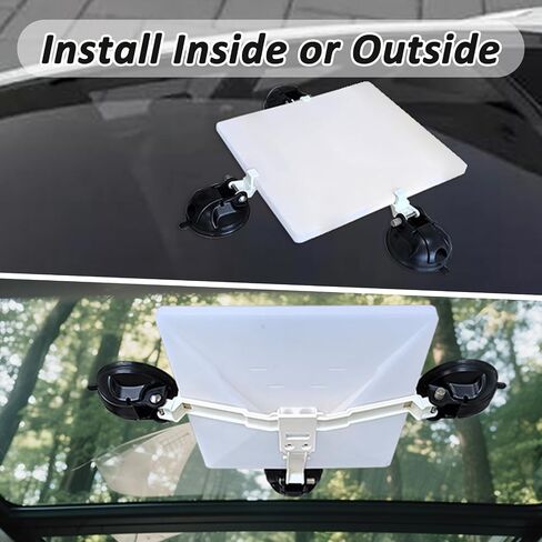 Starlink Mini Car Mount - شفط القوة الصناعية لـ RVs والقوارب والرحلات على الطرق - إشارة مسبقة بالرياح 75 ميلاً في الساعة in Saudi Arabia