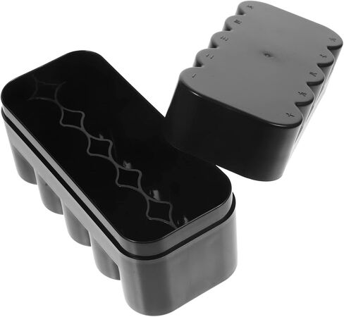 فيلم Black Film Canisters Box Storage Case Case Case Compact Compact Screwbroof Philder Protection and Organization in Kuwait