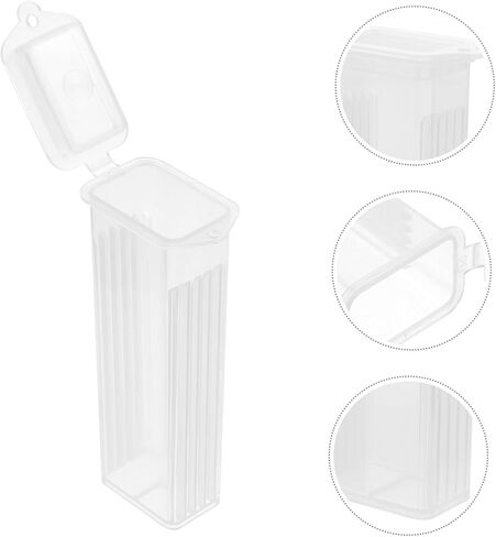 Mikikit 10 Pcs Slide Cases with Slotted Channels for Safe Separation Abs Pathological Slide Boxes Snaps Easy Clean Storage and Lab Supplies in Kuwait