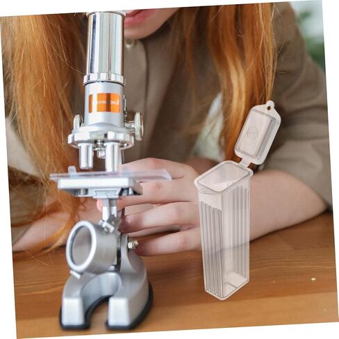 Mikikit 10 Pcs Slide Cases with Slotted Channels for Safe Separation Abs Pathological Slide Boxes Snaps Easy Clean Storage and Lab Supplies in Kuwait