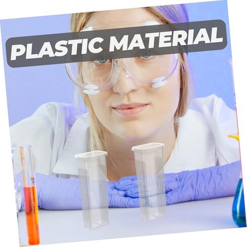 Mikikit 10 Pcs Slide Cases with Slotted Channels for Safe Separation Abs Pathological Slide Boxes Snaps Easy Clean Storage and Lab Supplies in Kuwait