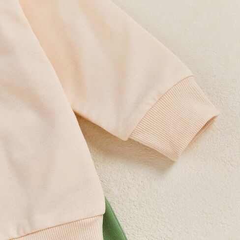 nzndshd baby boy birl girl clothes golf golf تطريز طويل الأكمام سراويل قميص من النوع الثقيل مجموعة ملابس شتوية للجنسين 6-24 أشهر in Kuwait