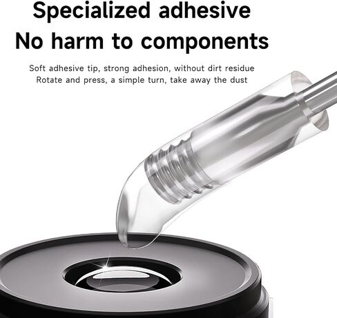 【Mechanic】 CD48 48 Pieces/Box Camera Lens Dusting Stick Resin Synthetic Stick Dust Fingerprint Removal for Phone Lens Screen Portable Cleaner in Saudi Arabia