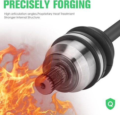 Youxmoto Front CV Axle Fit for Polaris Sportsman 450/570 2015-2022; 2015 Sportsman ETX/forest 570; 4340 Chromoly Steel Front Left/Right CV Axle Drive Shaft; for 1332931 in Kuwait