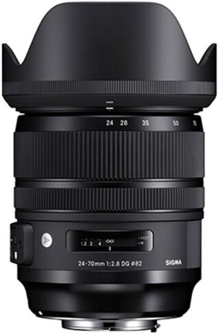 NEWEINE LENS HOOD SHADE 82 مم LH876-04 متوافق مع Sigma 24-70mm f/2.8 DG OS HSM ART in Saudi Arabia