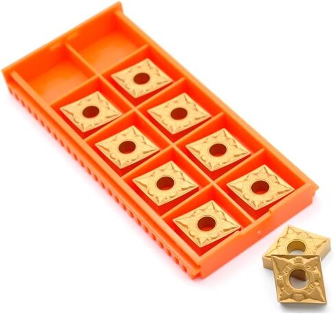 CNMG431 Cnmg120404 Carbide Inserts CVD Coated for Lathe Turning Tool, 10 pcs in Saudi Arabia