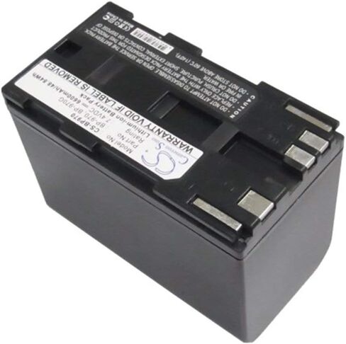 VI VINTRONS 6600MAH بطارية لـ Canon C2 ، E1 ، E2 ، E30 ، ES-300V ، ES-4000 ، ES-410V ، in Saudi Arabia