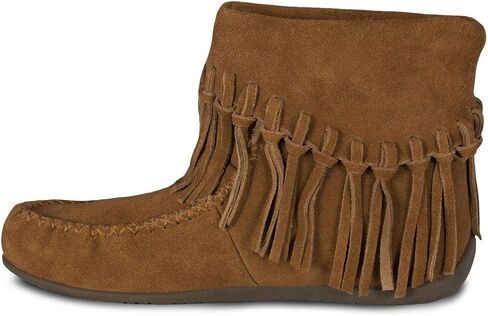 Fringed Moccasin Boots for Women in Kuwait