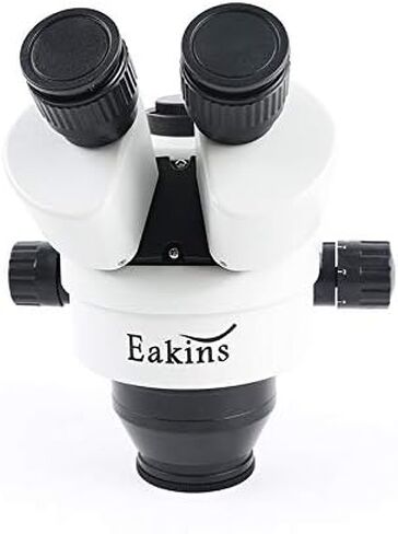 Zoom العمودي المهني 3.5x-90x مجهر ستيريو ثلاثي الدنيوي Simul-Focal+HDMI VGA 14MP المجهر متوافق مع لحام PCB (7 45x (1x) كاميرا زرقاء) in Kuwait
