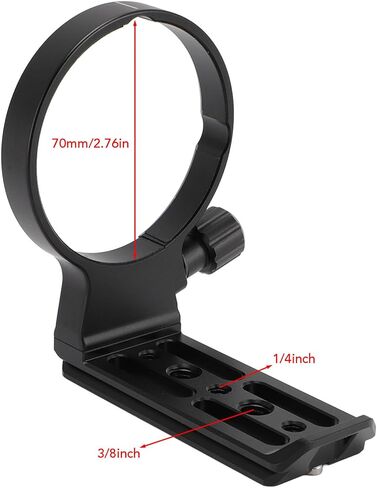 Lens Collar Tripod Mount Ring Arca Aluminum Tripod Mount Ring Base Stand with 80mm Quick Release Plate for Z 24 to 200mm F46.3 VR DX 50 to 250mm F45.63 VR Z 70 to 180mm F2.8 in Saudi Arabia