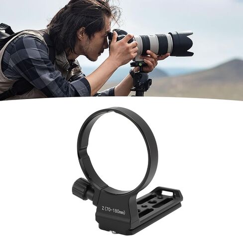 Lens Collar Tripod Mount Ring Arca Aluminum Tripod Mount Ring Base Stand with 80mm Quick Release Plate for Z 24 to 200mm F46.3 VR DX 50 to 250mm F45.63 VR Z 70 to 180mm F2.8 in Saudi Arabia