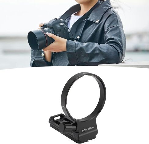 Lens Collar Tripod Mount Ring Arca Aluminum Tripod Mount Ring Base Stand with 80mm Quick Release Plate for Z 24 to 200mm F46.3 VR DX 50 to 250mm F45.63 VR Z 70 to 180mm F2.8 in Saudi Arabia