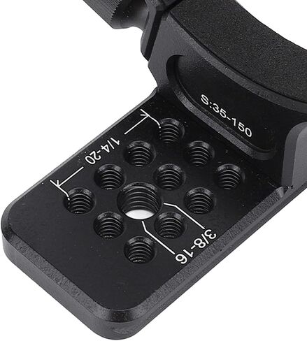 Tripod Mount Ring with Quick Release Plate 1/4 3/8 Inch Screw Hole Aluminum Alloy Tripod Mount Collar for SAMYANG AF 35 to 150mm in Saudi Arabia