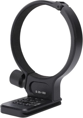 Tripod Mount Ring with Quick Release Plate 1/4 3/8 Inch Screw Hole Aluminum Alloy Tripod Mount Collar for SAMYANG AF 35 to 150mm in Saudi Arabia