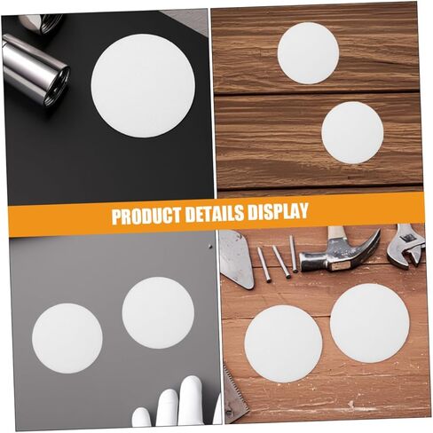 Happyyyami 6pcs راحة العين سقف سقف لوحة نشر مستدير لمادة نشر LED لتركيبات التثبيت سهلة التصميم الأنيق لإضاءة المكاتب المنزلية in Kuwait