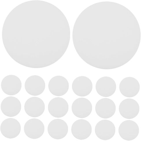 LIFKOME 20Pcs Round LED Diffuser Plates Dazzling Shading Cover for Recessed Lighting Easy Installation Suitable for Living Room and Bedroom Enhances Brightness in Saudi Arabia