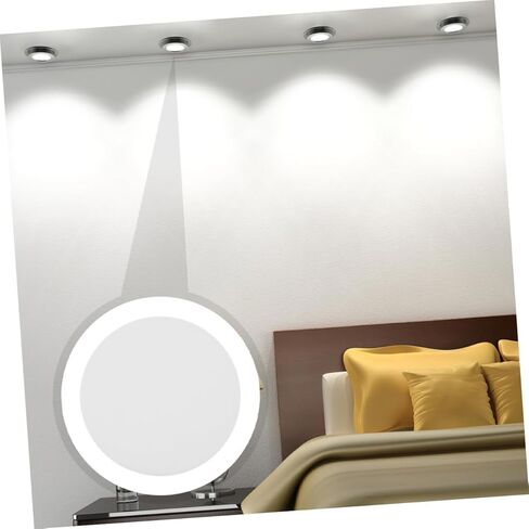 LIFKOME 20Pcs Round LED Diffuser Plates Dazzling Shading Cover for Recessed Lighting Easy Installation Suitable for Living Room and Bedroom Enhances Brightness in Saudi Arabia