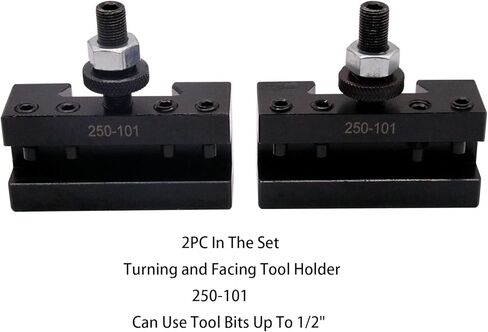 11pcs Axa Wedge type Quick Change Tool Post 250-111 Set Set Thore Holder Plus 1 Extra 250-101 ، 2 Extra 250-101xl و 1 Extra 250-102xl for Oper in Kuwait