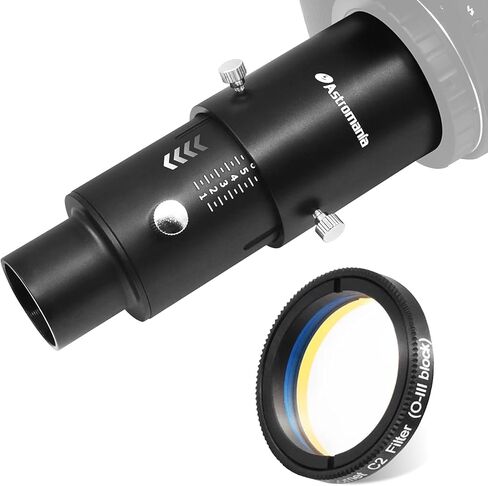Astromania 1.25 Inch Upgrated O-III Filter - Bundle with - Variable Projection Adapter 1.25" in Saudi Arabia