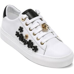 Karl Lagerfeld Women's Cate Fleur Lace-Up Sneaker مع دبابيس in Kuwait