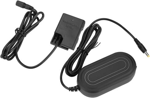 EN-EL14 Dummy Battery DC Coupler Power Adapter لـ D5600 D5500 DC5300 D5500 D5600 D3100 D3200 D3300 D3400 Cameras (SLIP-US BLACK) in Saudi Arabia