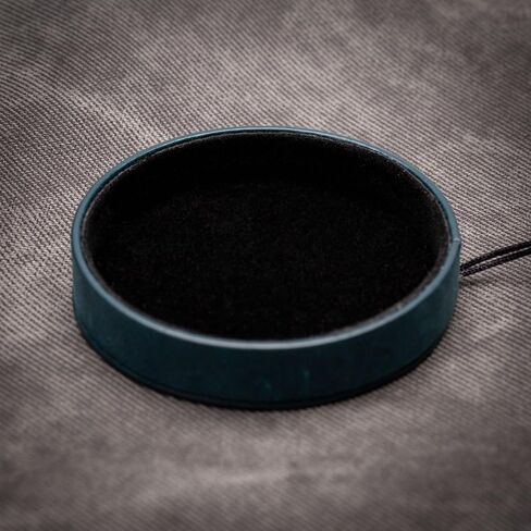 Genuine leather lens cover protective case dust and scratch resistant for Ricoh GR III (Black) in Saudi Arabia