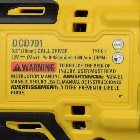 DEWALT DCD701 12V MAX 3/8-In Drill Drill Driver in Kuwait