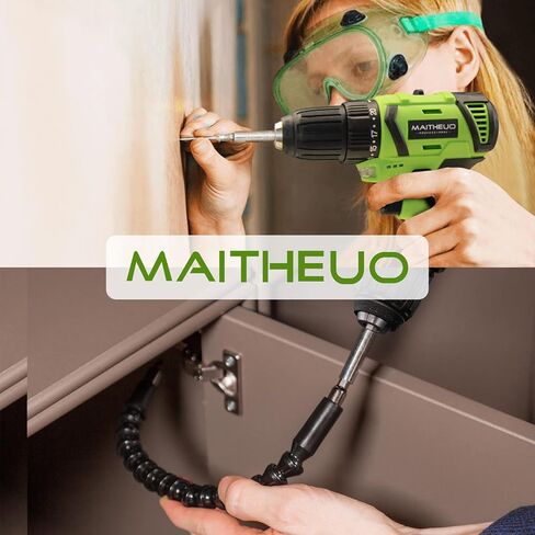 18V Brushless Cordless Drill Kit with 2 Batteries, Fast Charger, 3/8" Keyless Chuck, 20+1 Torque Settings, 2-Speed for DIY & Home Projects​ in Saudi Arabia
