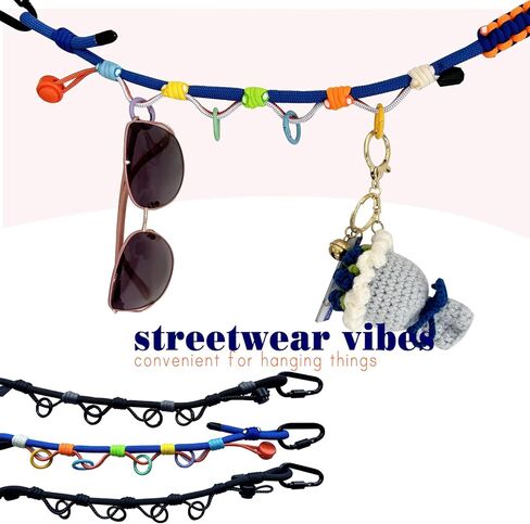 DAOSUN قابلة للتعديل حزام حزام محفظة استبدال crossbody ، حبل paracord أحزمة الكتف الثقيلة لرعاية اليد لحقائب اليد in Saudi Arabia