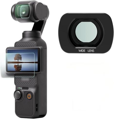 عدسة واسعة الزاوية لجيب DJI Osmo 3 ، العدسة الزجاجية البصرية المرفق المغناطيسي in Kuwait