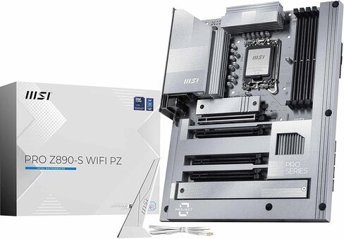 اللوحة الأم MSI Z790 Project Zero Gaming (تدعم معالجات Intel الجيل 14/13/12، LGA 1700، DDR5، PCIe 5.0، فتحات M.2، 2.5 جيجابت في الثانية LAN، USB 3.2 Gen2، Wi-Fi 7، ATX) in Saudi Arabia