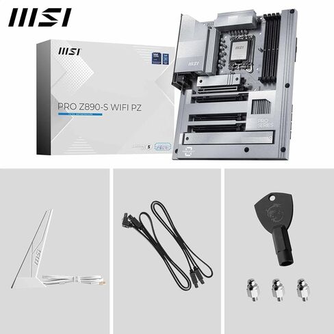 اللوحة الأم MSI Z790 Project Zero Gaming (تدعم معالجات Intel الجيل 14/13/12، LGA 1700، DDR5، PCIe 5.0، فتحات M.2، 2.5 جيجابت في الثانية LAN، USB 3.2 Gen2، Wi-Fi 7، ATX) in Saudi Arabia