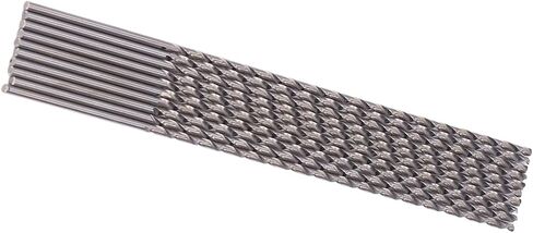 10Pcs Extra Long Drill Bit Set 7.87Inch High Speed Steel HSS Metal Drill Bits in Saudi Arabia