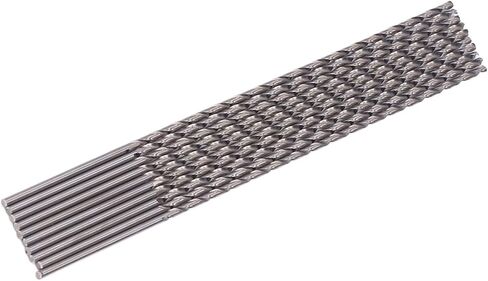 10Pcs Extra Long Drill Bit Set 7.87Inch High Speed Steel HSS Metal Drill Bits in Saudi Arabia