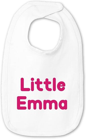 Bib Baby مخصصة - نص مخصص (من 1 إلى 3 أسطر) - Premium Infant Jersey Bib للحديدين الجدد in Kuwait