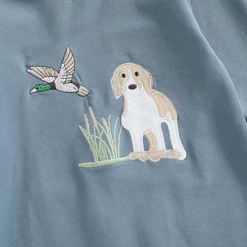 SAYOO Infant Baby Boy Girl Mallard Duck Romper Jumpsuit Green Duck Embroidery One Piece Waffle Overalls Hunting Baby Clothes in Saudi Arabia