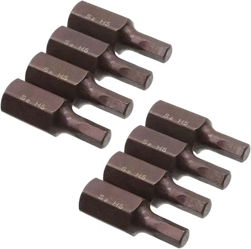 5 ملم مثقاب رأس سداسي سداسية مجموعة S2 S2 Steel Screweriver Bits Set 25/64 in Kuwait