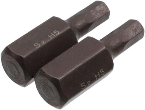 5 ملم مثقاب رأس سداسي سداسية مجموعة S2 S2 Steel Screweriver Bits Set 25/64 in Kuwait