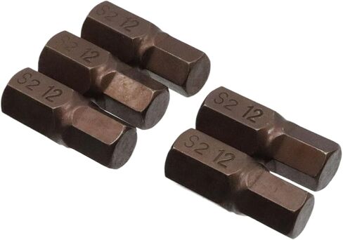 5 ملم مثقاب رأس سداسي سداسية مجموعة S2 S2 Steel Screweriver Bits Set 25/64 in Kuwait