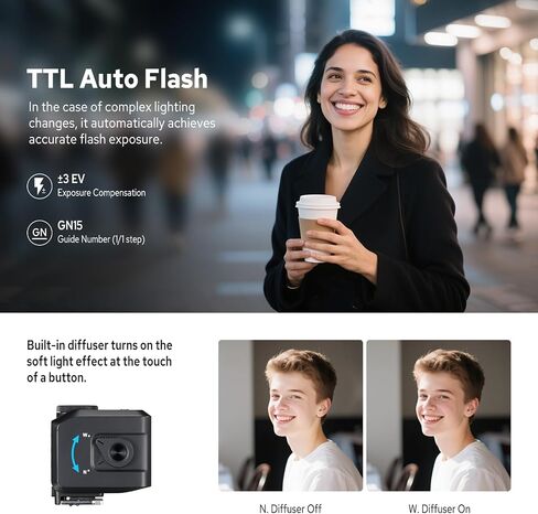 GODOX IT30Pro S Flash for Sony, 560 Full-Power TTL Camera Flash Fast Charging Full-Color Touchscreen Mini Flash with 2.4GHz X System 1.5s Recycle Time Quick Mount & Release Flashes for Photography in Saudi Arabia