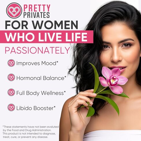 حبوب تعزيز المؤخرة الفاخرة من بريتي برايفتس - مكمل نمو الغلوت الأقصى لشد وشد ورفع المؤخرة والوركين - حبوب تحسين المؤخرة المتقدمة لتقليل الترهل - 60 قيراط in Kuwait