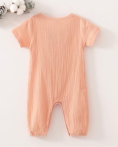 Infant Baby Girl Clothes Newborn Girl Romper Fall Winter Outfit Ruffle Long Sleeve Jumpsuit Romper Cute Baby Girl Outfit in Kuwait