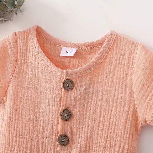 Infant Baby Girl Clothes Newborn Girl Romper Fall Winter Outfit Ruffle Long Sleeve Jumpsuit Romper Cute Baby Girl Outfit in Kuwait