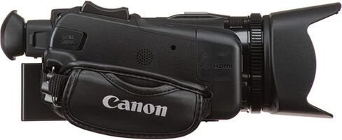 Canon HF G70 UHD 4K Camcorder + LED Video Light + 128GB بطاقة الذاكرة + U GRIP STATILIZER + MONOPOD + TRUPOD + HAND GRIP + 42X FISHEYE LENS + برنامج تحرير الفيديو (حزمة 26pc) (متجددة) in Saudi Arabia