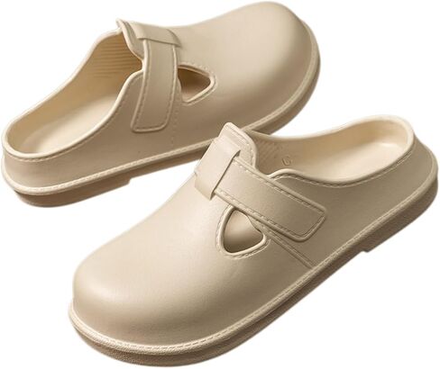 Cute Slippers for Women Clogs with Hole EVA One-Piece Molded Y2K Platform Slides Height Increase Anti-Slip Sole Outdoor Travel Beach Sandals in Kuwait