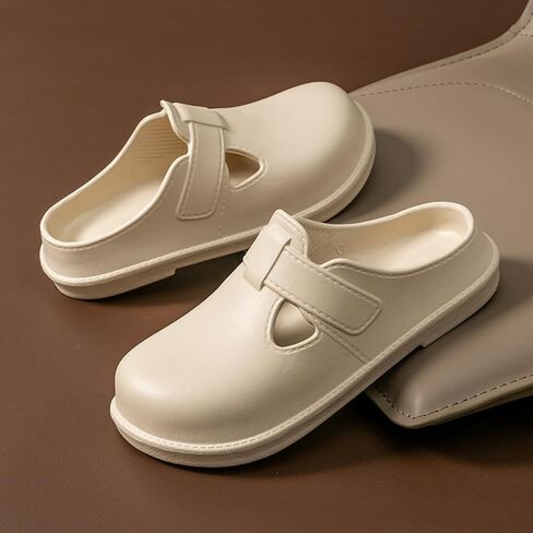 Cute Slippers for Women Clogs with Hole EVA One-Piece Molded Y2K Platform Slides Height Increase Anti-Slip Sole Outdoor Travel Beach Sandals in Kuwait