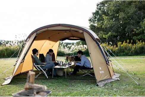 Snow Peak TP-880 Elfield Tent, Entry 2 Room, for 4 People in Saudi Arabia