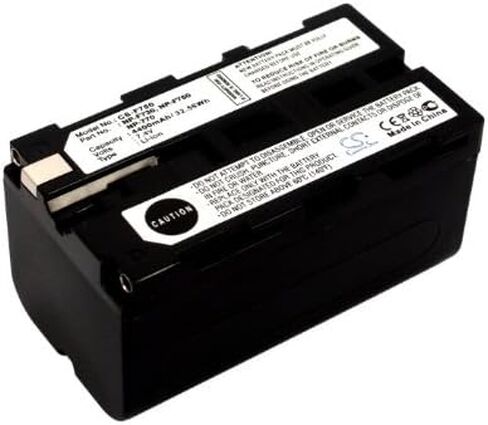 4400mAh/7.4v بطارية استبدال لـ YN-608 3200K-5500K+ RGB YN-308 5500K YN-600LEDII CRI 95+ 5500K YN-360S 5500K YN-216 3200-5500K YN-300 Air Pro in Kuwait