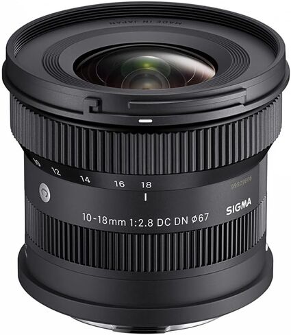 Sigma 10-18mm f/2.8 DC DN Contemporary Lens - Vilection Value ، Sony E Mount in Saudi Arabia